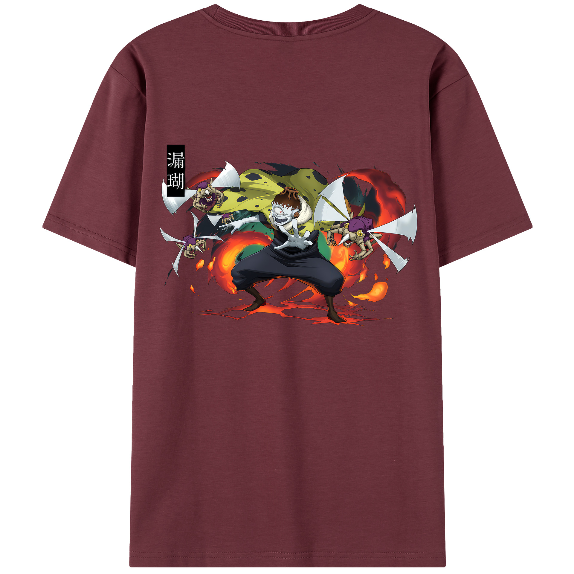 （画像用） 呪術廻戦 Jujutsu Kaisen 綿100％半袖Tシャツ（背面プリント）